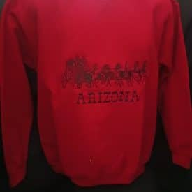 ARIZONA Stagecoach Crew Neck Sweatshirt