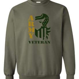 Female Army Veteran Green Female Army Veteran Green